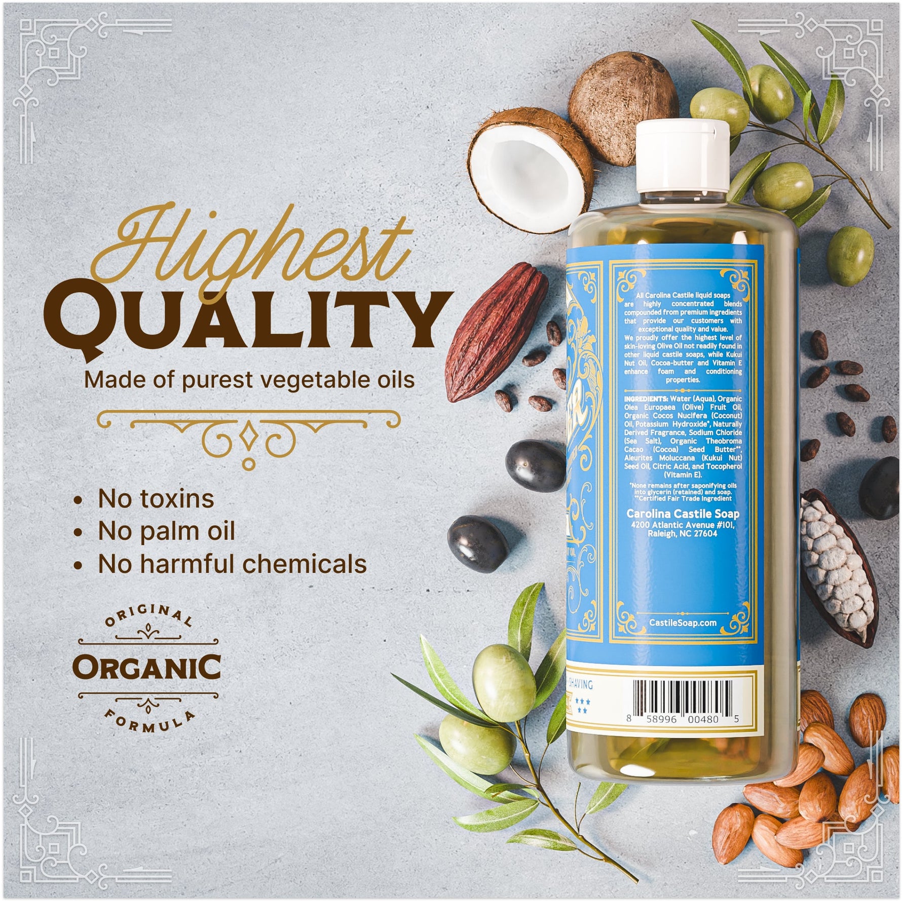 Gin & Juniper Castile Soap