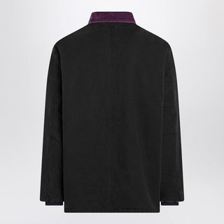 Black Lumberjack Shirt Jacket - By Baano