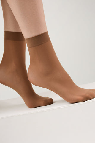 Socks Conte Pudra 20 Den (2 pairs) - By Baano