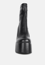 Purnell High Platform Ankle Boots