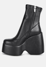 Purnell High Platform Ankle Boots