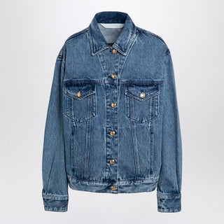 Denim Jacket With Jungle Insert - By Baano