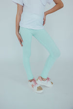Pastel Green Leggings