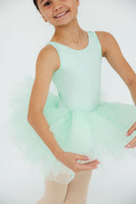 Pastel Green Tank Tutu Leotard