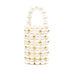 Mini Pearls Evening Bucket Bag