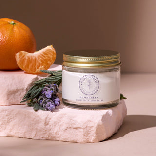 Pemberley Orange and Lavender Scented Whipped Tallow Balm - By Baano