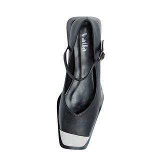 Penelope Mary Jane Flats Black - By Baano