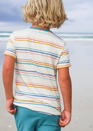 Kid's Coastal Stripe Set - By Baano