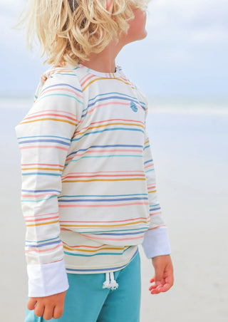 Coastal Stripe Hoodie - By Baano