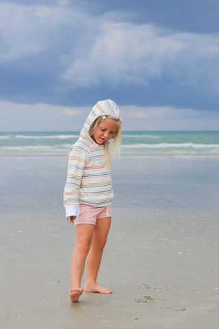 Coastal Stripe Hoodie - By Baano