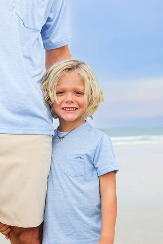 Kid's Bamboo Heathered Tee - By Baano