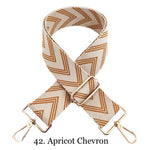 The James | Clear with Brown Trim Sling Bag - Pick Your Strap