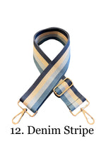 The James | Clear with Brown Trim Sling Bag - Pick Your Strap