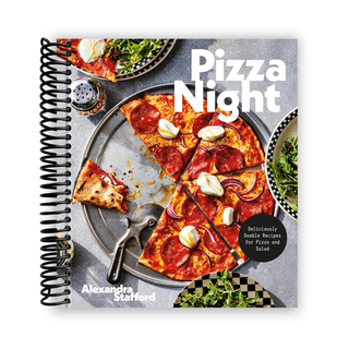 Pizza Night: Deliciously Doable Recipes for Pizza and Salad (Spiral Bound) - By Baano