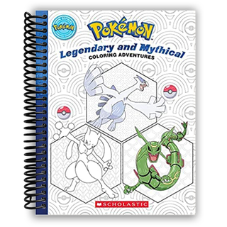 Pok√©mon Coloring Adventures #2: Legendary & Mythical Pok√©mon (Spiral Bound) - By Baano