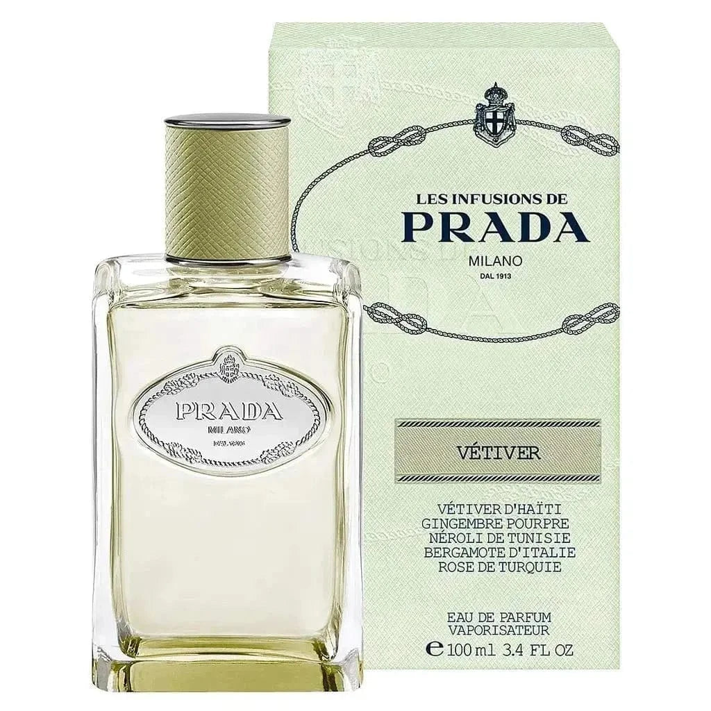 Prada Les Infusions By Vétiver For Women 3.3 oz Eau De Parfum Spray - By Baano