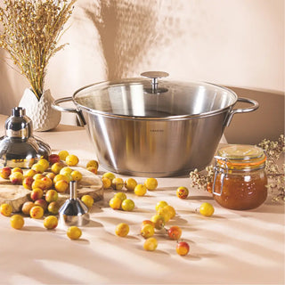 Preserve pan with glass Lid - By Baano