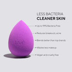Violet Antimicrobial Makeup Sponge - By Baano