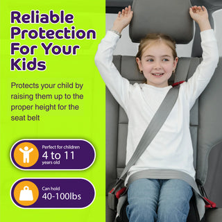 BubbleBum Inflatable Car Booster Seat - Travel Booster Seat - Black Style ✔️ - By Baano