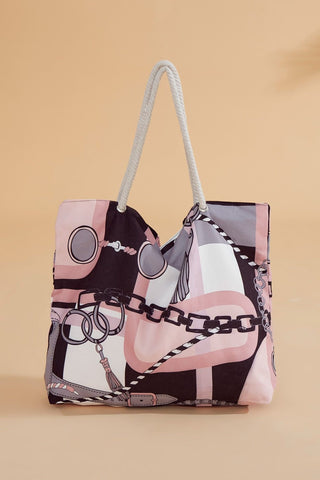 Pink Beach Bag C2303 - By Baano