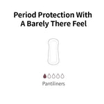 Pure Care Organic Herbal Infused Pads - Pantiliners