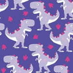 Car Seat Coat | The Road Coat Down - Purple Raptor Print