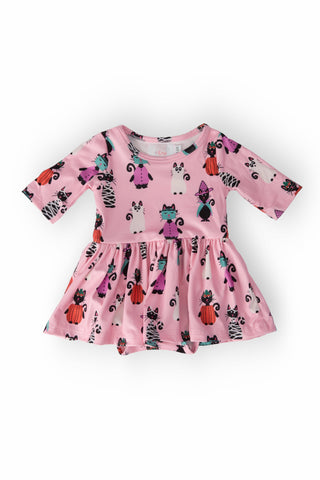 Purr-fectly Spooky Twirl Bodysuit - By Baano
