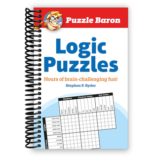 Puzzle Baron's Logic Puzzles (Spiral Bound) - By Baano