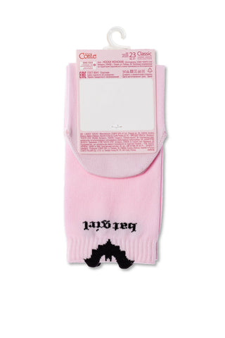 Cotton Socks Conte Classic 245 - Picot "Batgirl" - By Baano