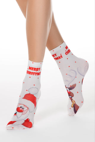 Socks Conte Fantasy 043 - New Year's Designs - By Baano