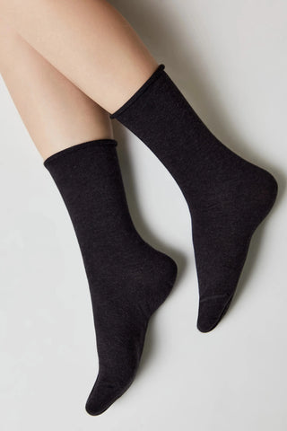 Conte Cotton Socks Comfort - 000 Melange - By Baano