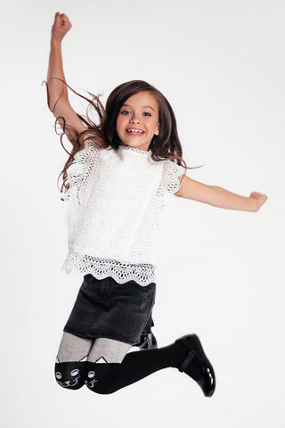 Conte-Kids Cotton Tights - Tip-Top 466 - By Baano