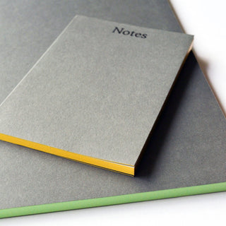 Charcoal Multi-color Edged Journals and Jotters - By Baano