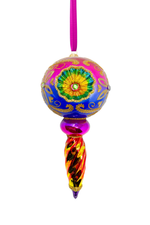 Radiant Riches Polish Glass Ornament