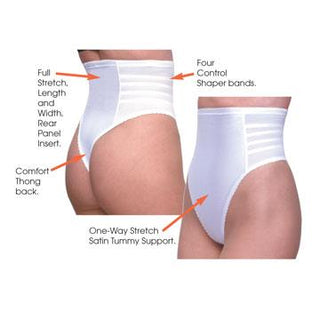 High Waist Firm Shaping Thong | Style 900 Rago Shapewear