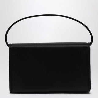 Black Satin Micro Pilgrim Bag - By Baano