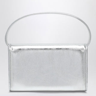 Silver Leather Micro Pilgrim Bag - By Baano