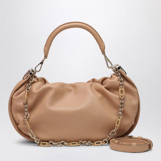 Viv'' Choc Royal Desert Leather Hobo Bag - By Baano