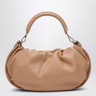 Viv'' Choc Royal Desert Leather Hobo Bag - By Baano