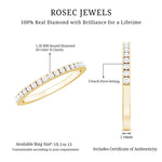 French Pave Diamond Eternity Wedding Ring