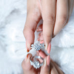 Certified Lab Grown Diamond Bridal Ring Set For Women