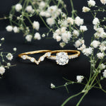 Certified Lab Grown Diamond Bridal Ring Set For Women