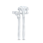 Certified Lab Grown Diamond Engagement Ring With Ring Guard