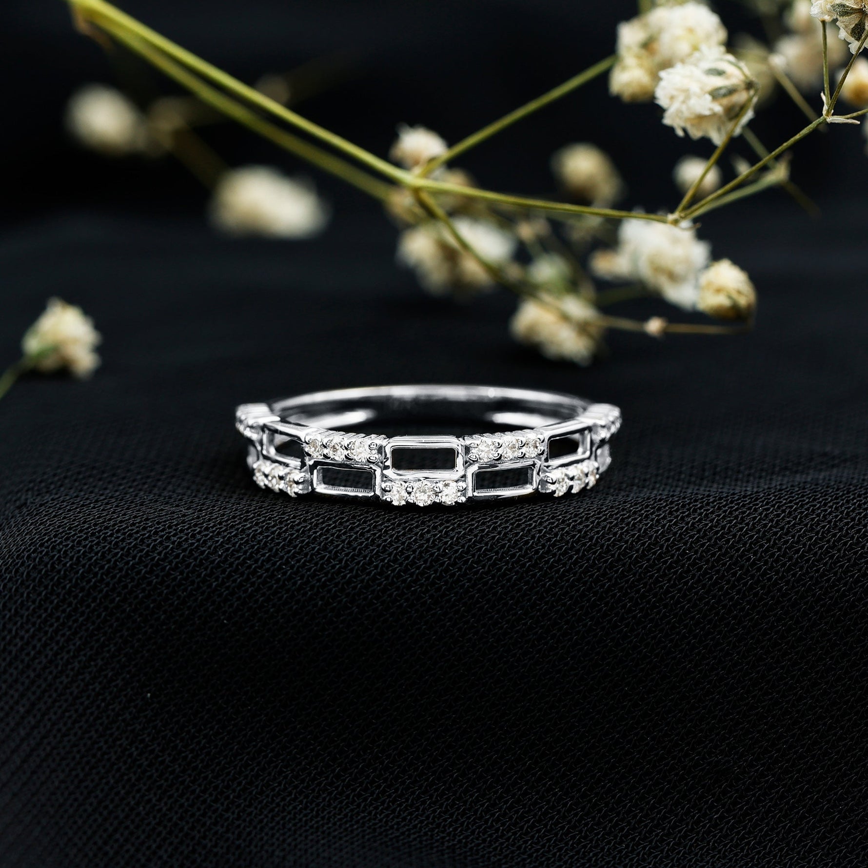 Certified Lab Grown Diamond Wedding Anniversary Ring For Women