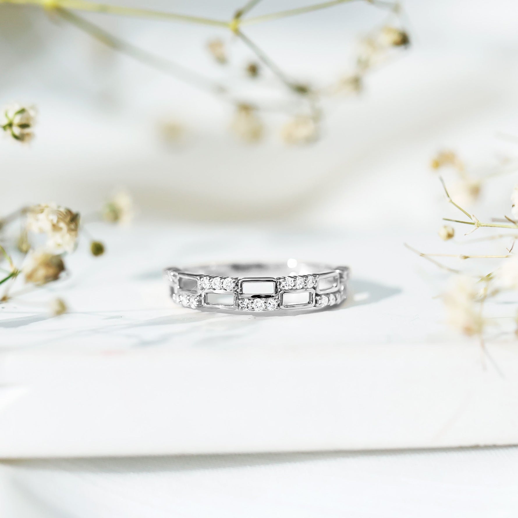 Certified Lab Grown Diamond Wedding Anniversary Ring For Women