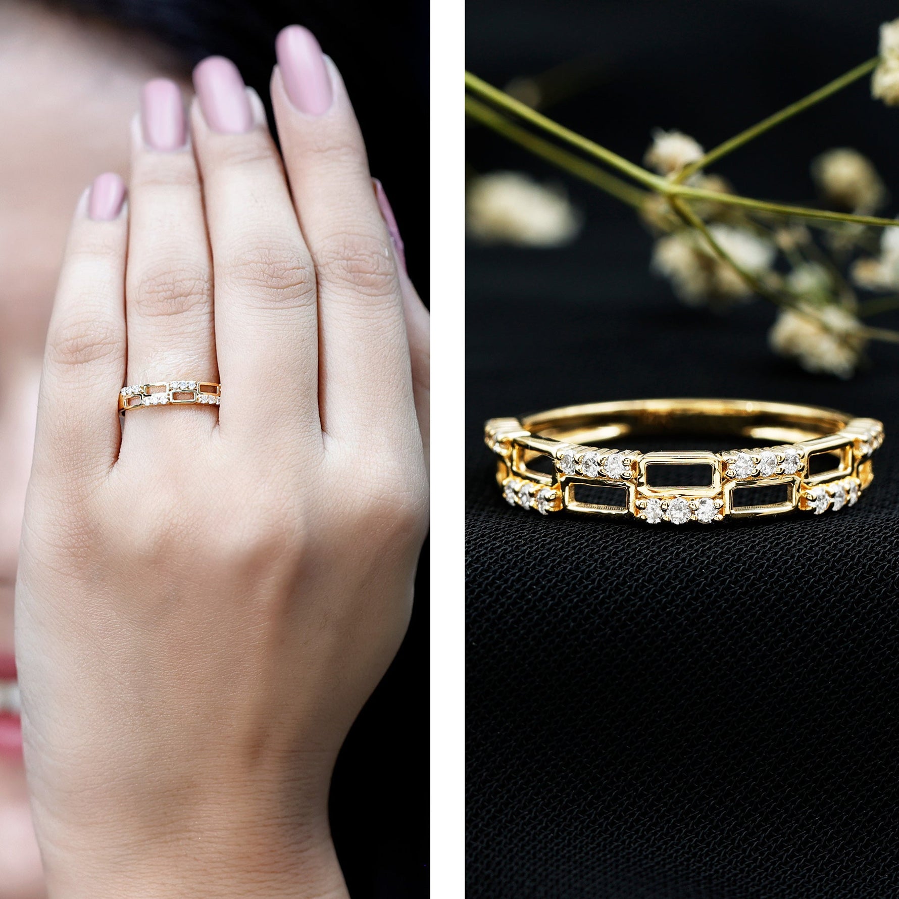 Certified Lab Grown Diamond Wedding Anniversary Ring For Women