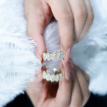 Certified Oval Lab Grown Diamond Designer Eternity Ring