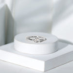 Certified Lab Grown Diamond Two Stone Promise Ring