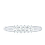 Certified Lab Grown Diamond Anniversary Ring