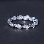 Certified Lab Grown Diamond Wedding Anniversary Ring